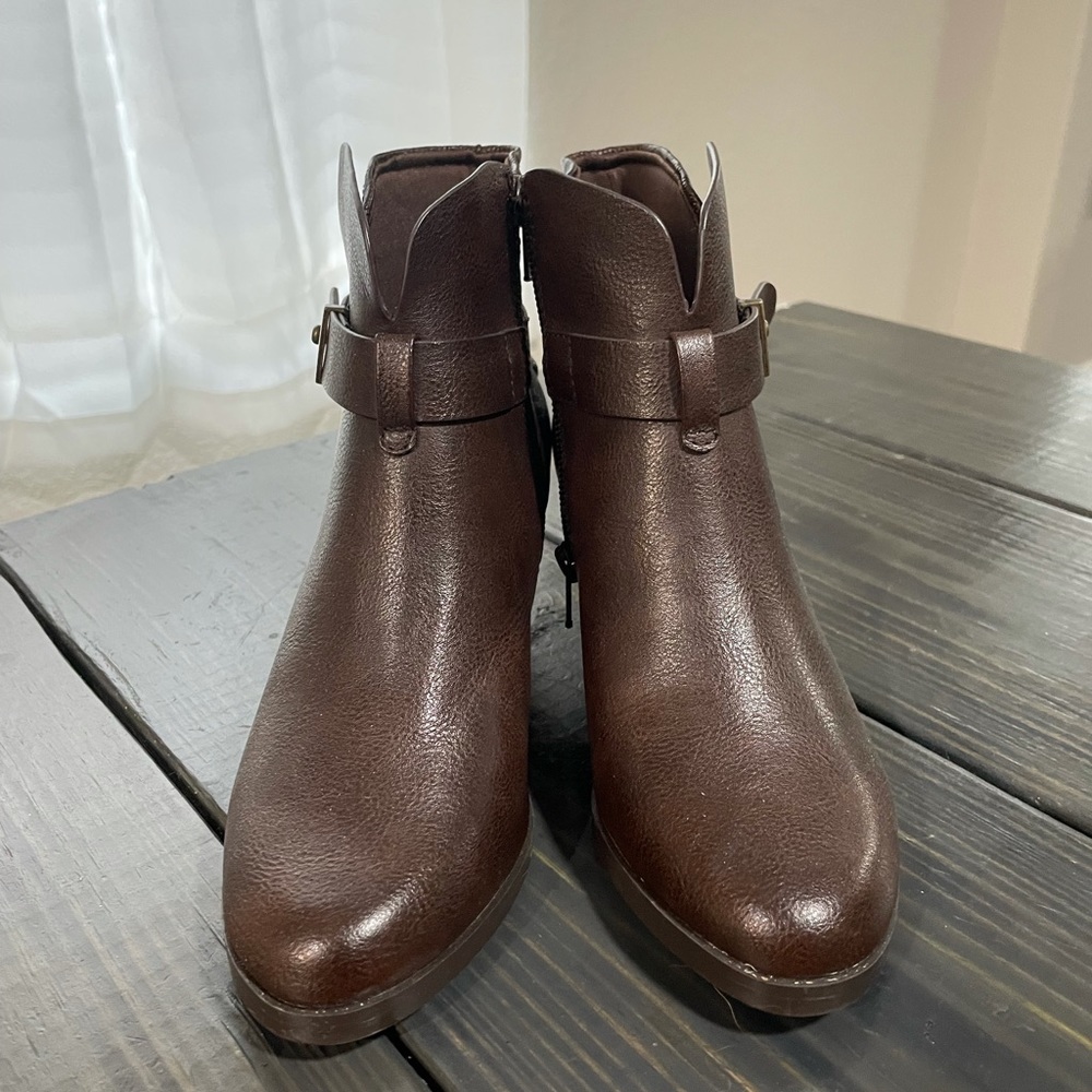 Brown Booties - Picture 2 of 5